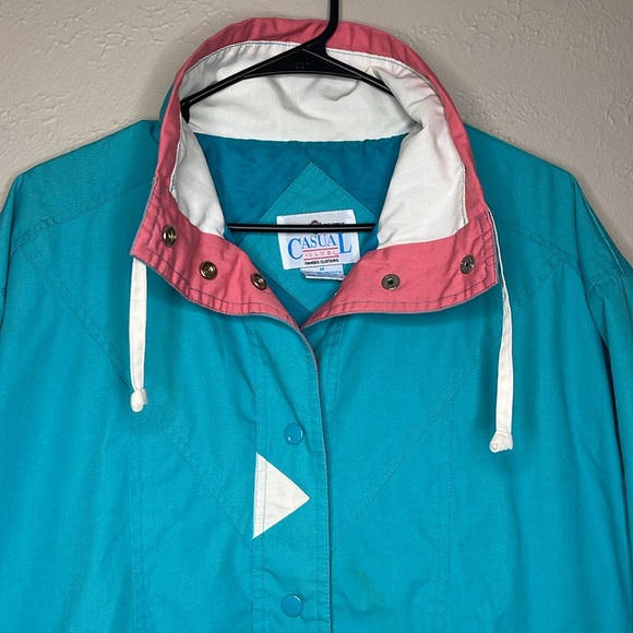 😍Vintage Casual Club Button Up Jacket - Picture 2 of 4